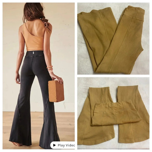 New! Free People FP movement got shot kick flares nwot 28252 - Picture 1 of 15